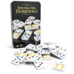 Domino Double 6 in a Tin