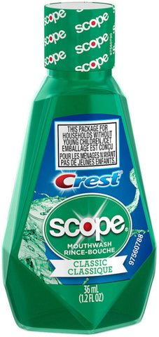 Crest Scope Classic Mouthwash 1.2 oz